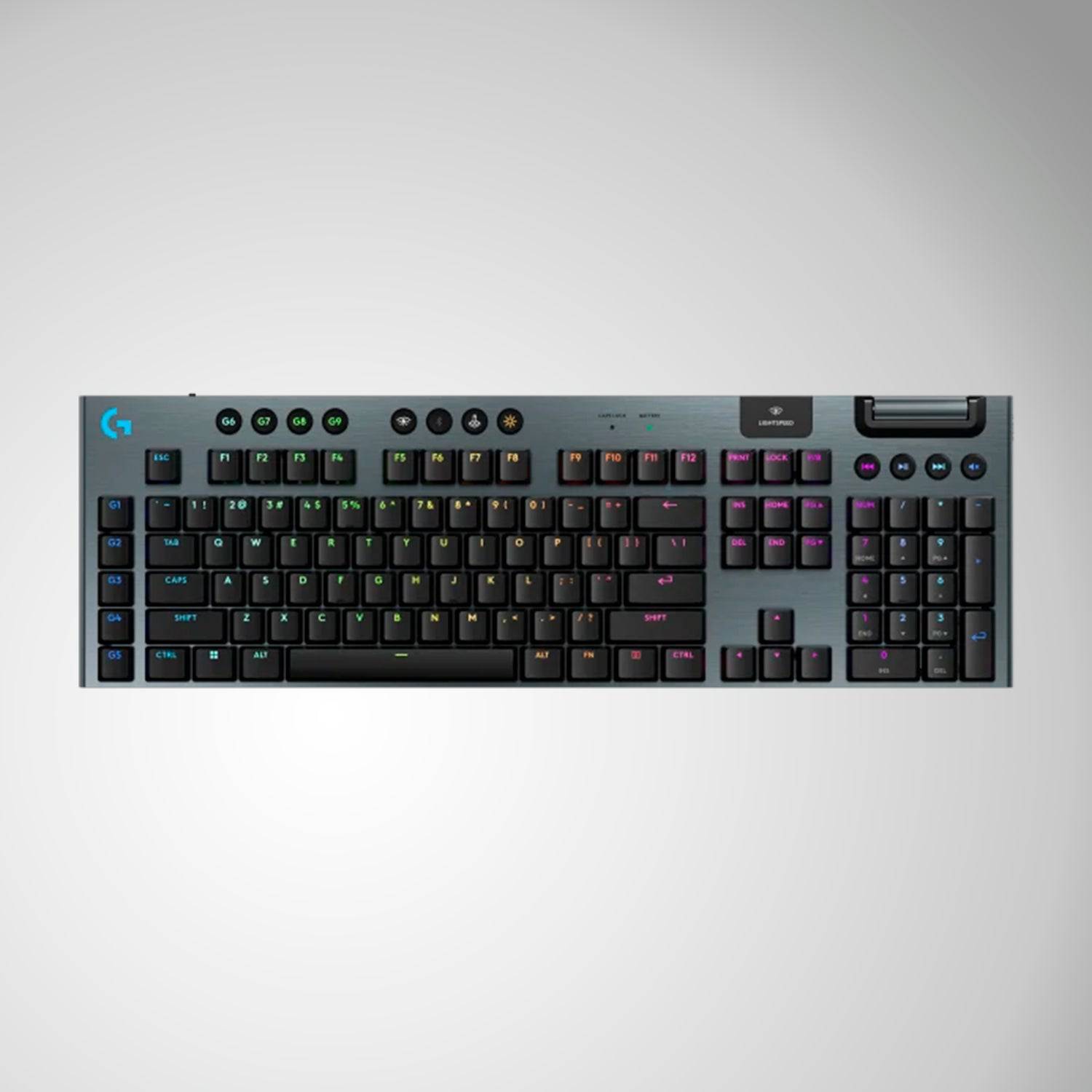 Teclado gamer Logitech G915 X, inalámbrico
