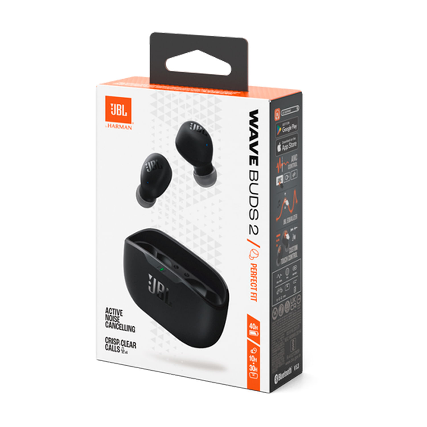 Auriculares inalámbricos JBL Wave Buds 2 Earbuds - Negro