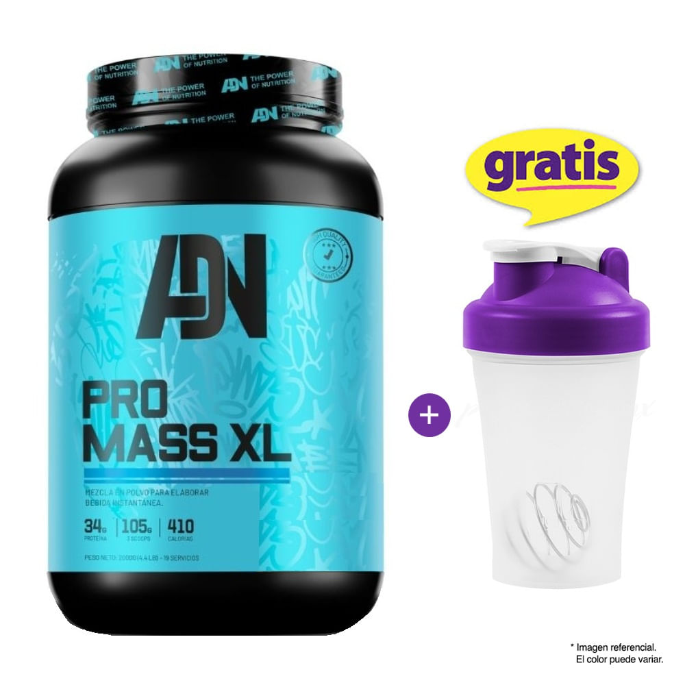 Proteína Pro Mass XL ADN 2KG Chocolate