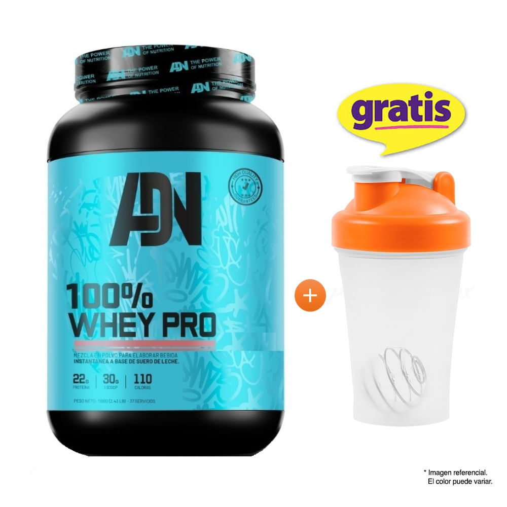 Adn Nutrition 100% Whey Pro 1.1 kg Vainilla