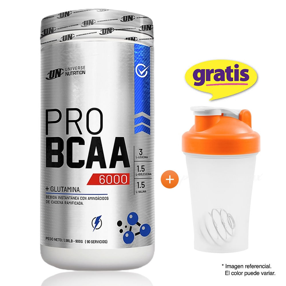 PRO BCAA 6000 AMINOÁCIDO UN UNIVERSE NUTRITION 1KG FRUIT PUNCH