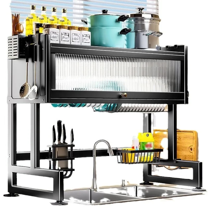 Escurridor para platos almacenamientos de vajillas