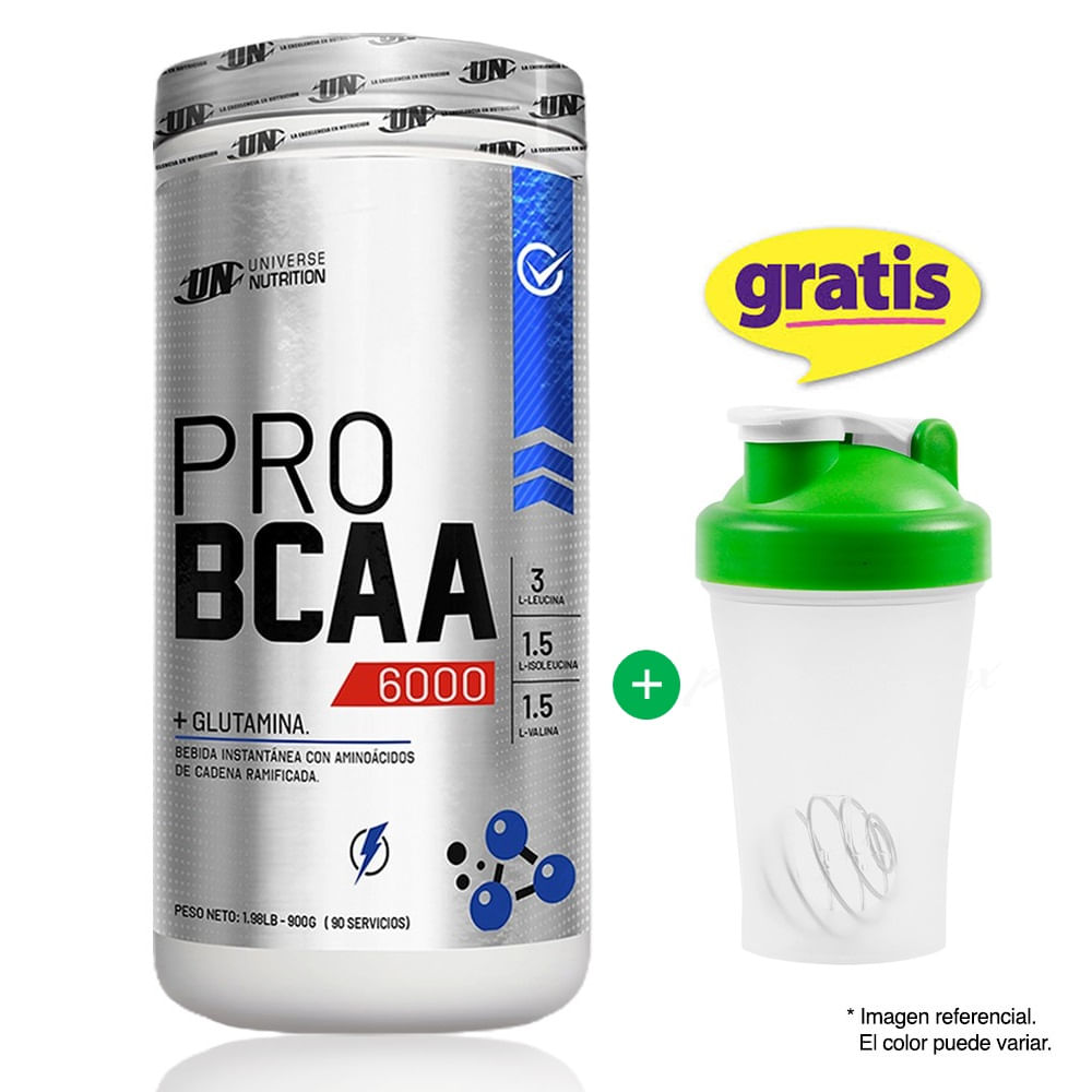 BCAA´S 1 KG UN AMINOÁCIDOS CITRUS PUNCH + SHAKER