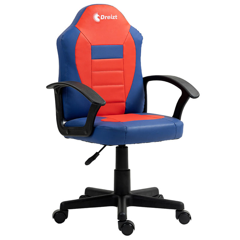 Silla Gamer Dreizt Play Series Azul – Altura Regulable Infantil Niño