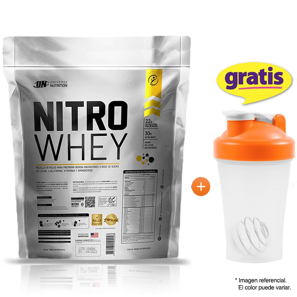 PROTEÍNA NITRO WHEY 5 KG VAINILLA