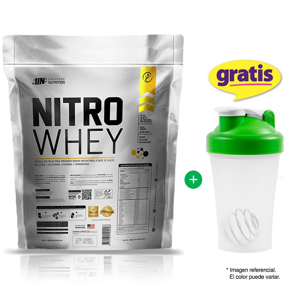 NITRO WHEY 5KG PROTEINA SUERO DE LECHE CHOCOLATE