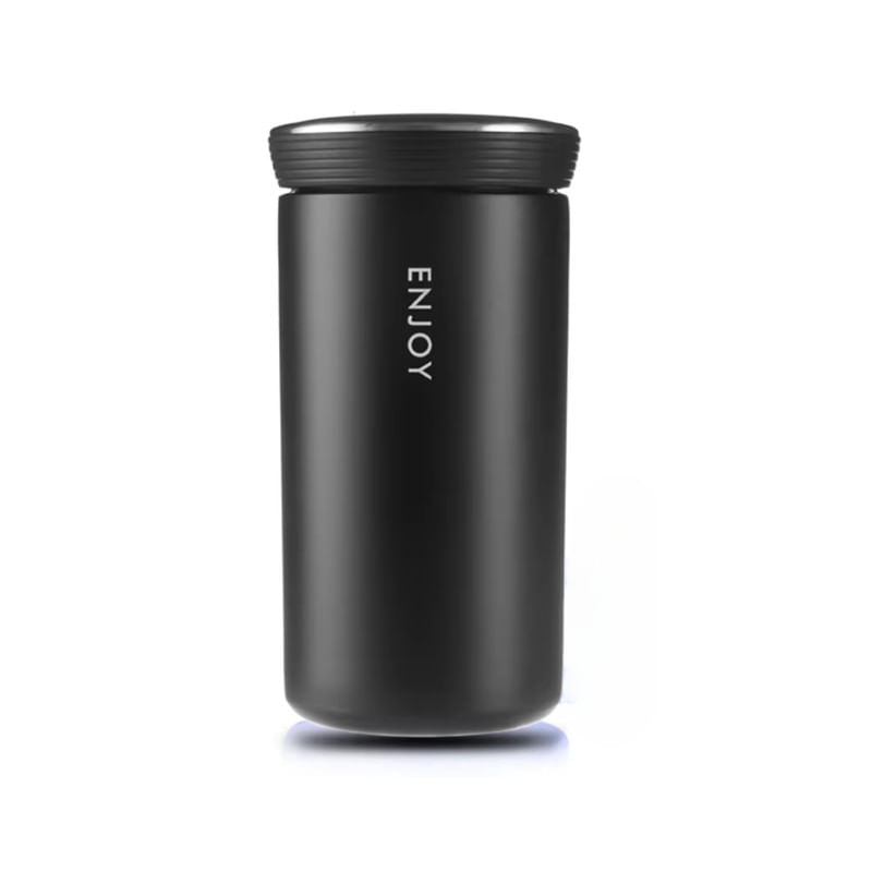 Vaso Térmico para Café Termo de Acero Inoxidable 300ML Negro