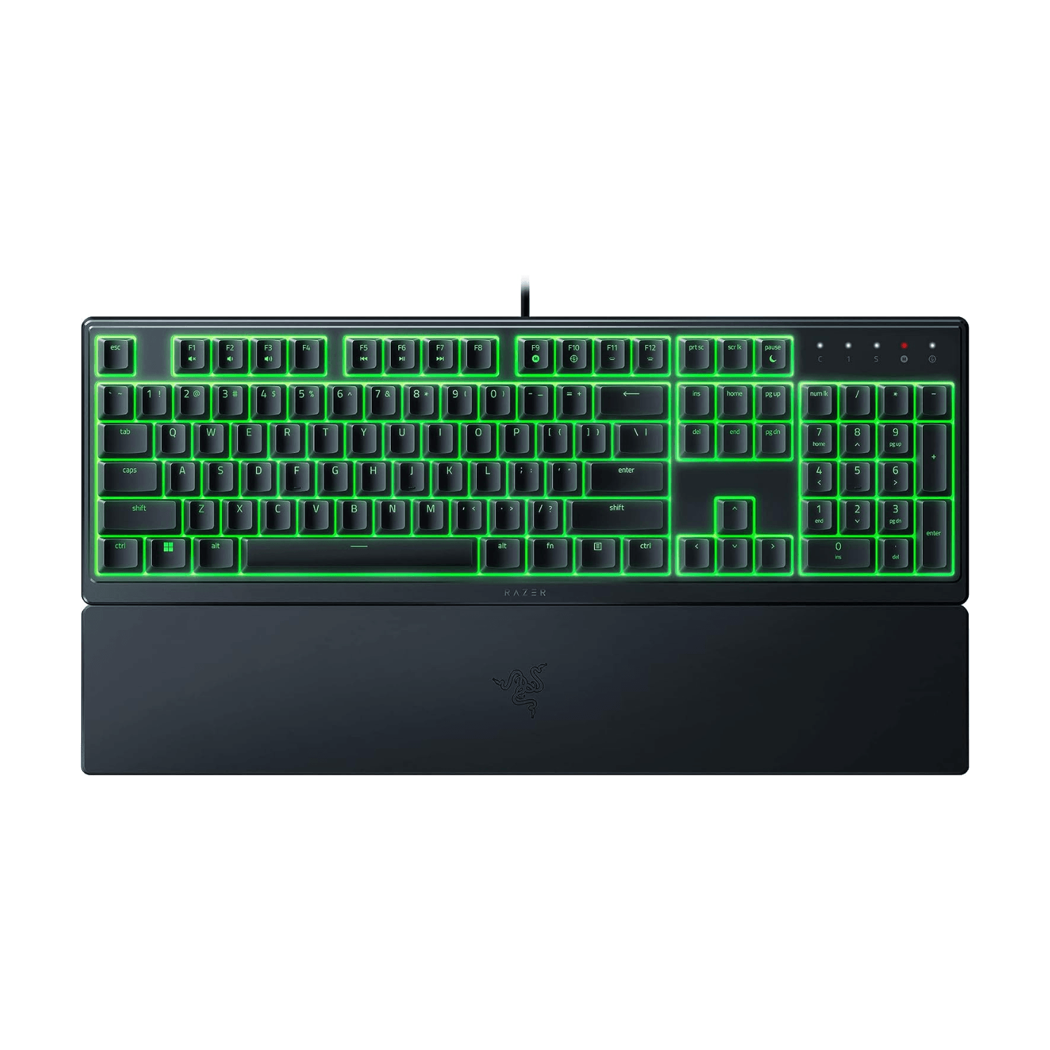 Teclado membrana gamer Razer Ornata V3 X, low profile, RGB Chroma, layout español
