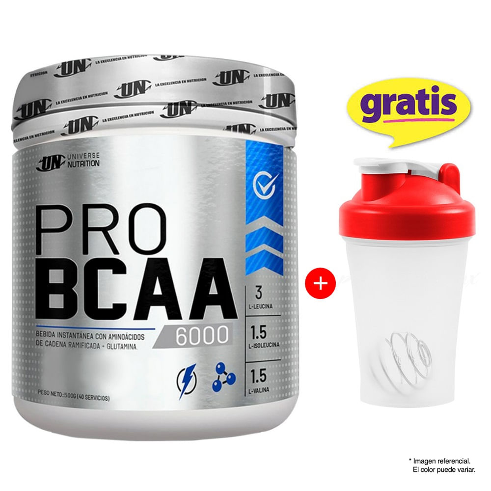 PRO BCAA 6000 500GR UN NARANJA