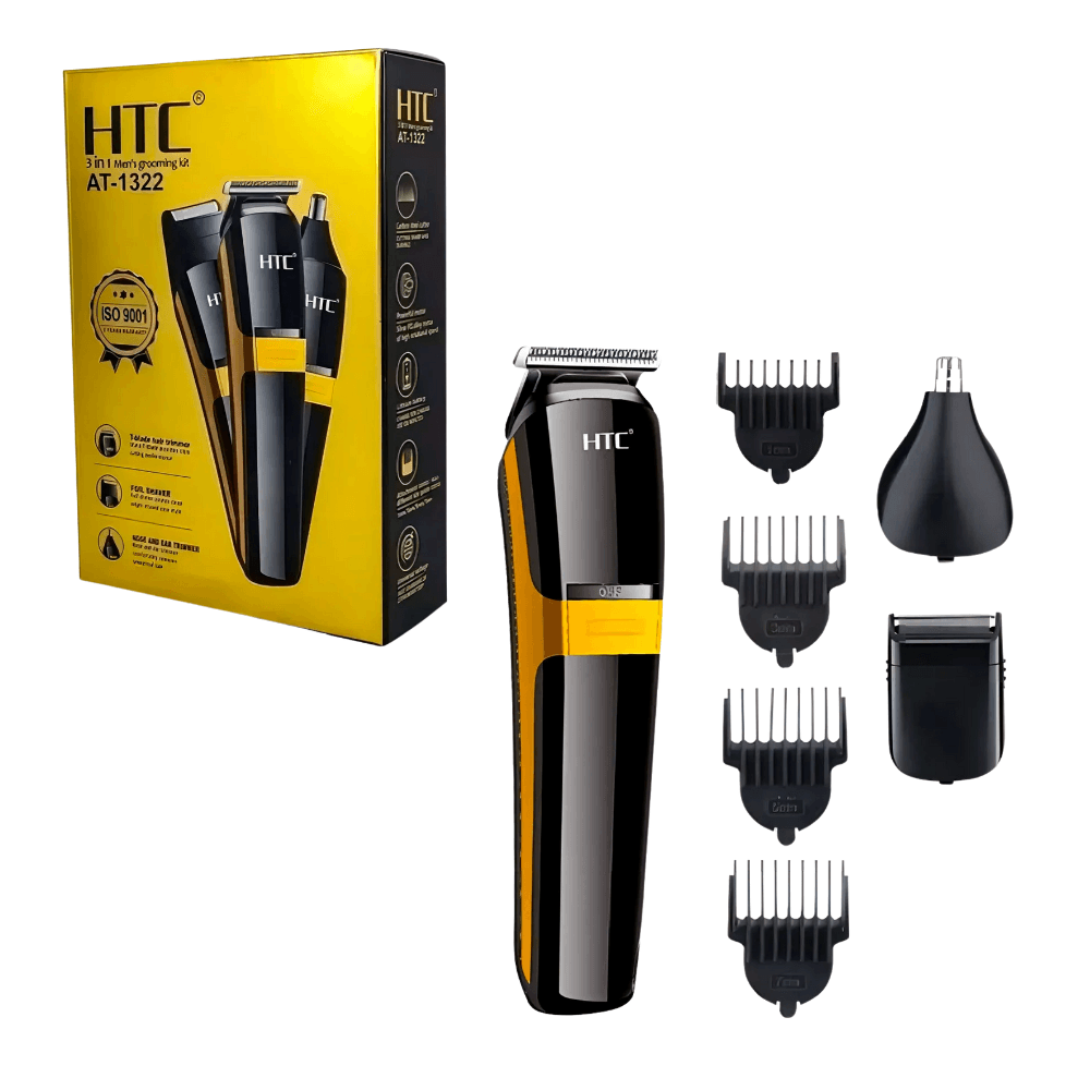 Maquina Cortadora Rasuradora Profesional  3 En1 Htc At-1322