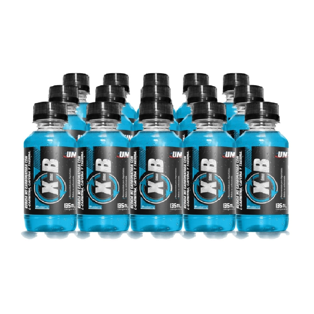 Quemador XB Paquete De 15 Botellas 135ml L-Carnitina Blueberry