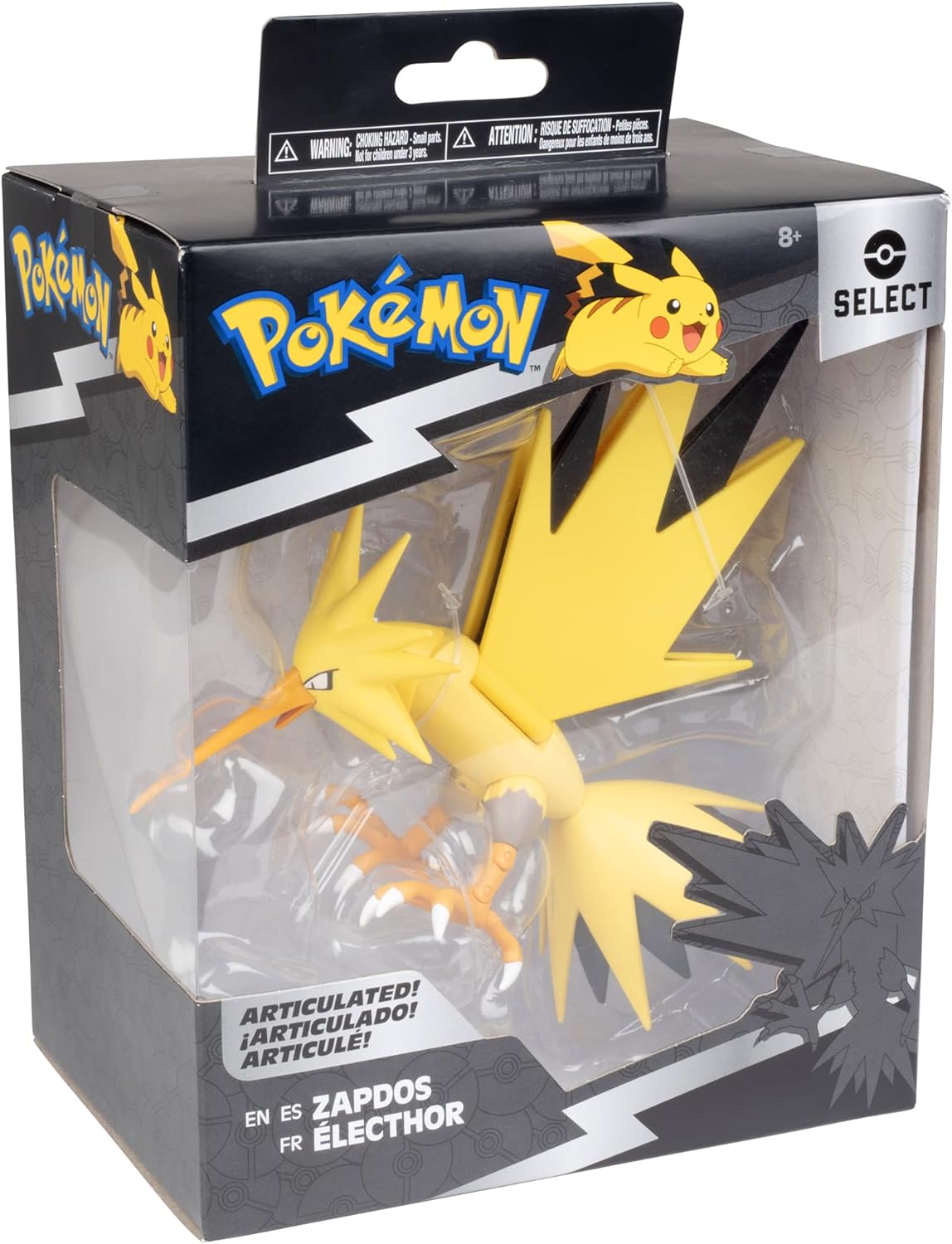POKEMON ZAPDOS ARTICULABLE JAZWARES