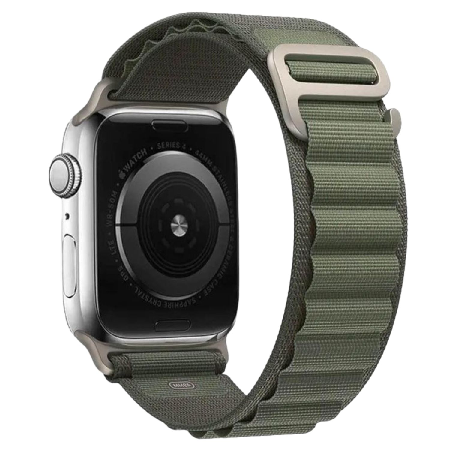 Correa Alpine Loop Ultra para Apple Watch Color Verde 44-45-46-49mm