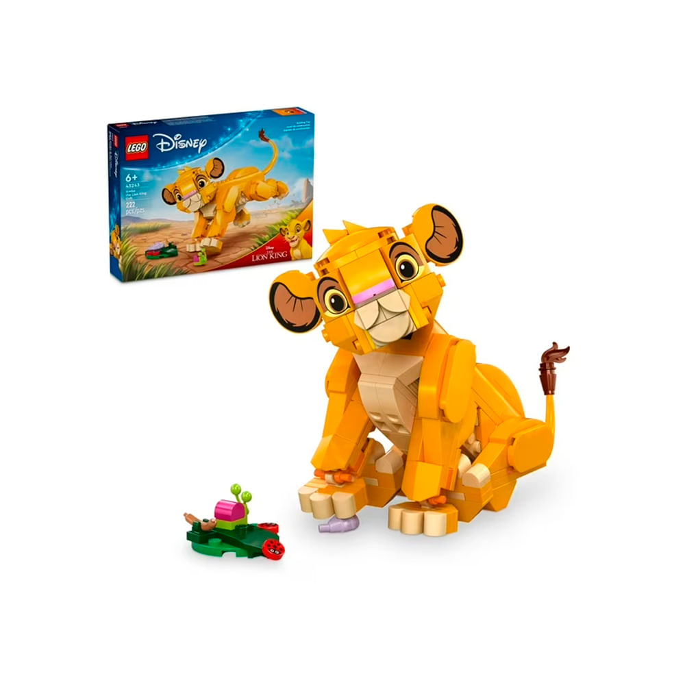 LEGO Disney Simba the Lion King Buildable Toy 43243