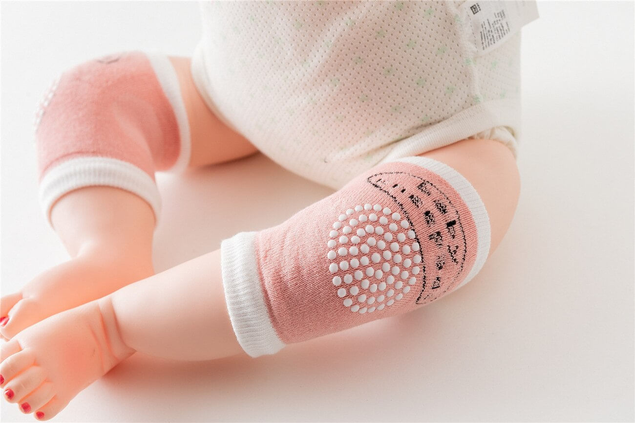 Protector De Rodilla Para Bebe Baby Froggie Rosado