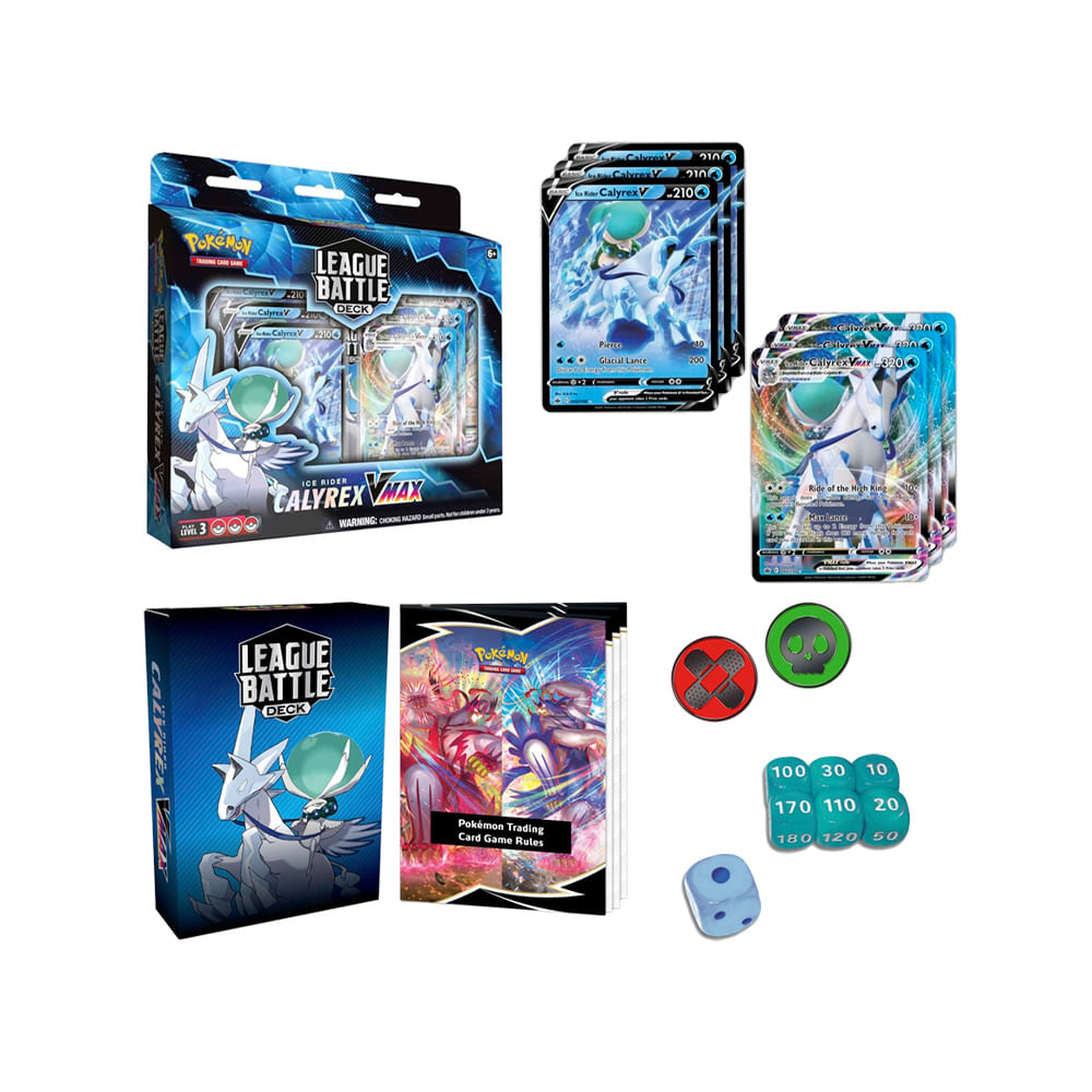 Pokemon TCG Calyrex VMax League Battle Decks