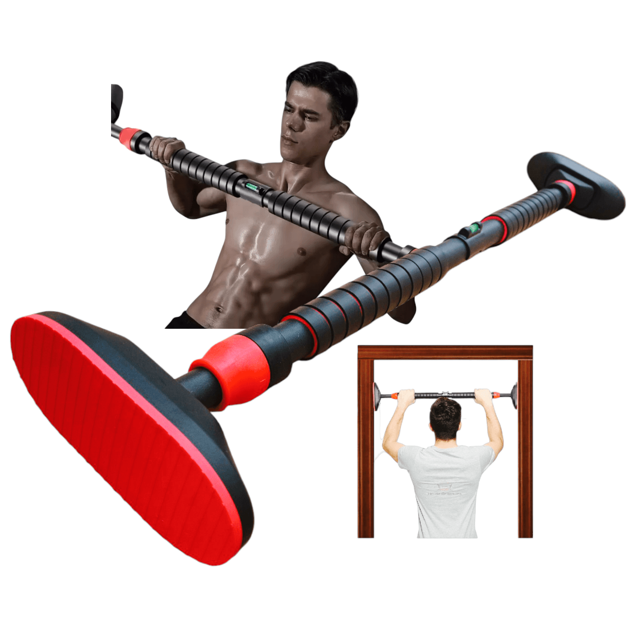 Barra Dominadas Expandible Larga 95 A 120 Cm Pull Up Bar