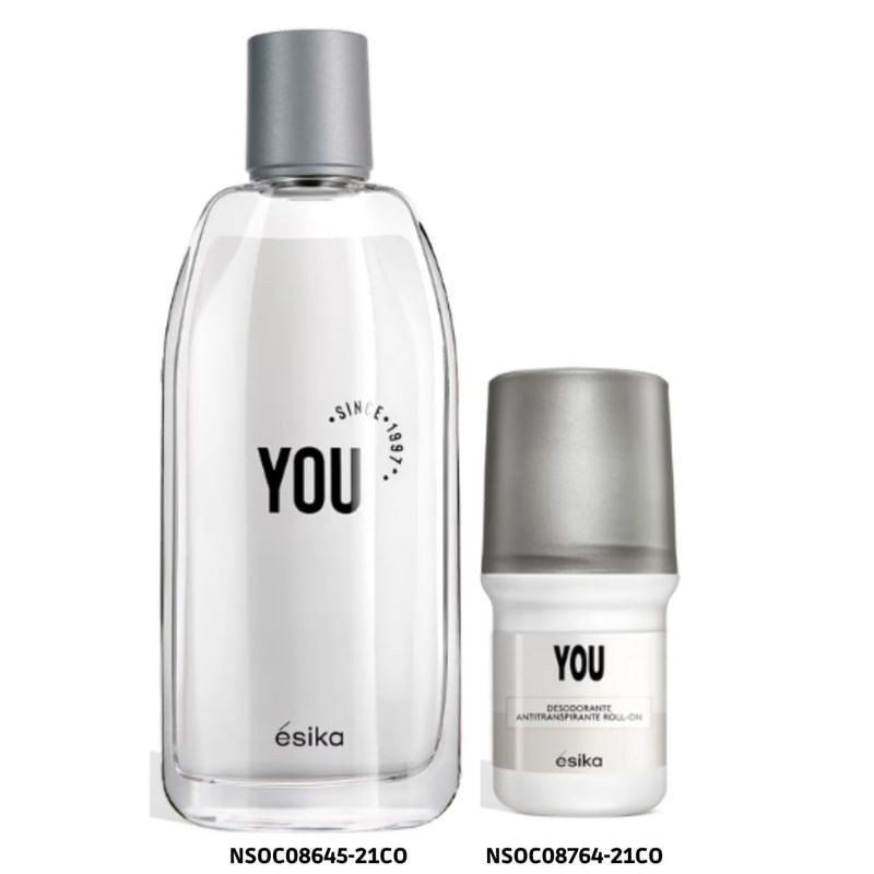 Set Esika You Perfume y Desodorante