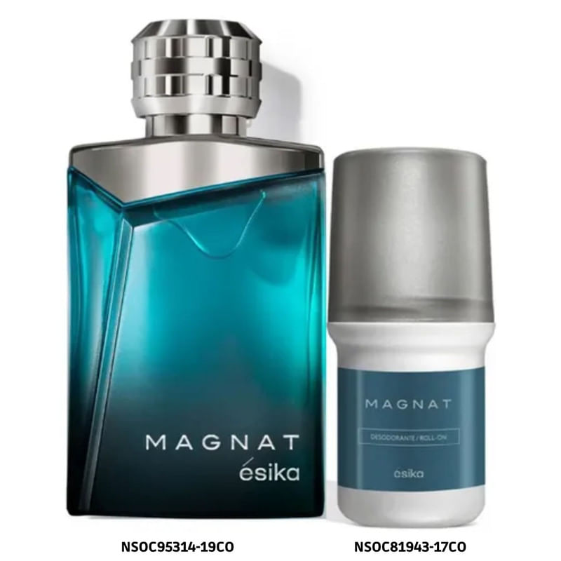 Set Esika Magnat Perfume y Desodorante