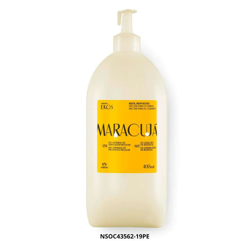 Néctar Natura Ekos para el Cuerpo Maracuyá Repuesto 400 ml