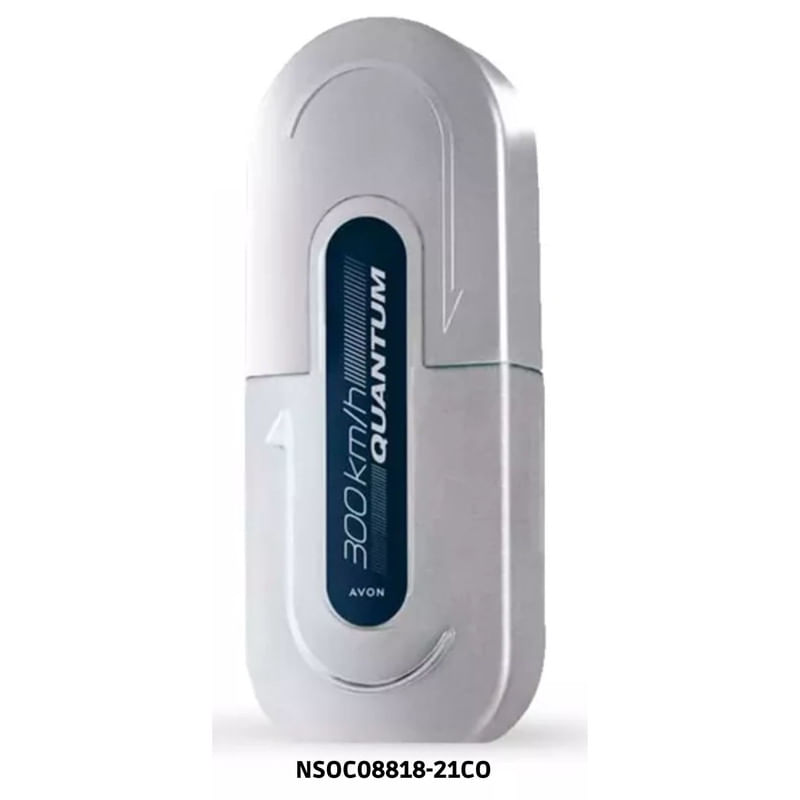 Perfume Avon 300 Km/h Quantum Masculino 100 ml