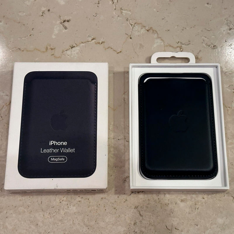 TARJETERO WALLET IPHONE NEGRO SIN LOGO