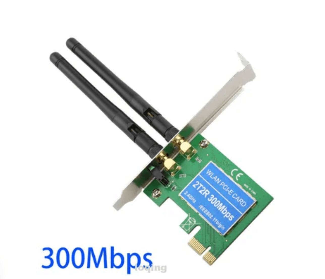 Tarjeta Wifi 2t2r Wlan Pci 300mbps 24ghz Ieee80211 Antena