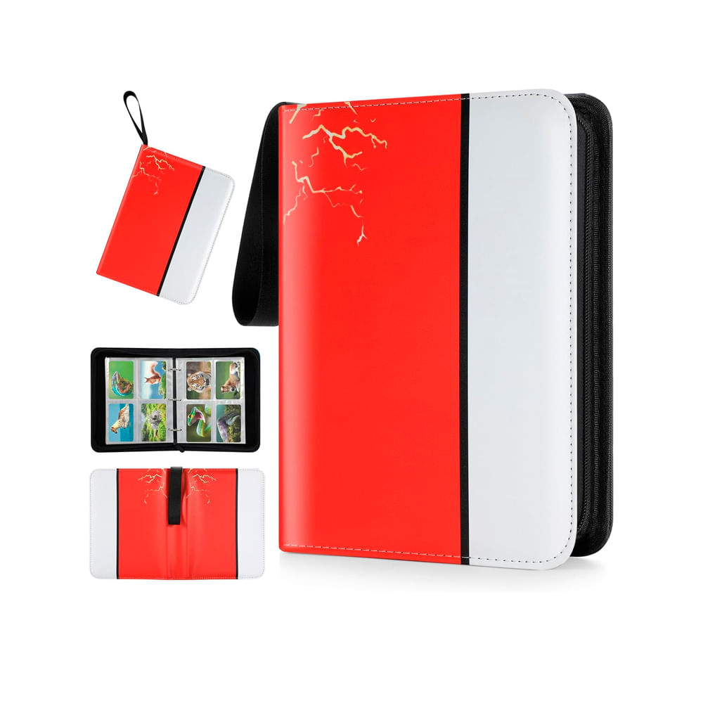 Folder 4 Pocket 400 Cartas PokeBall Electric