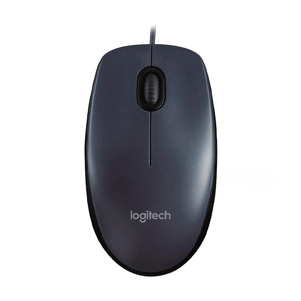 Mouse Alámbrico Logitech M90 con Sensor Óptico 1000 dpi