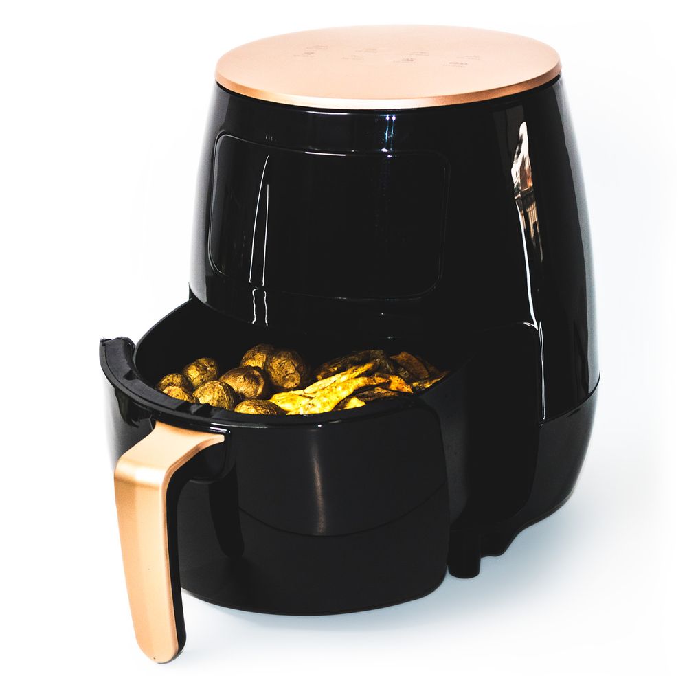 Freidora de aire 6 Litros antiadherente apagado aumentico