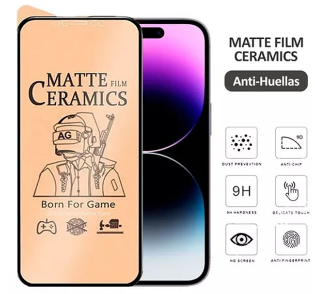 MICA CERAMICA MATE IPHONE 15 PLUS