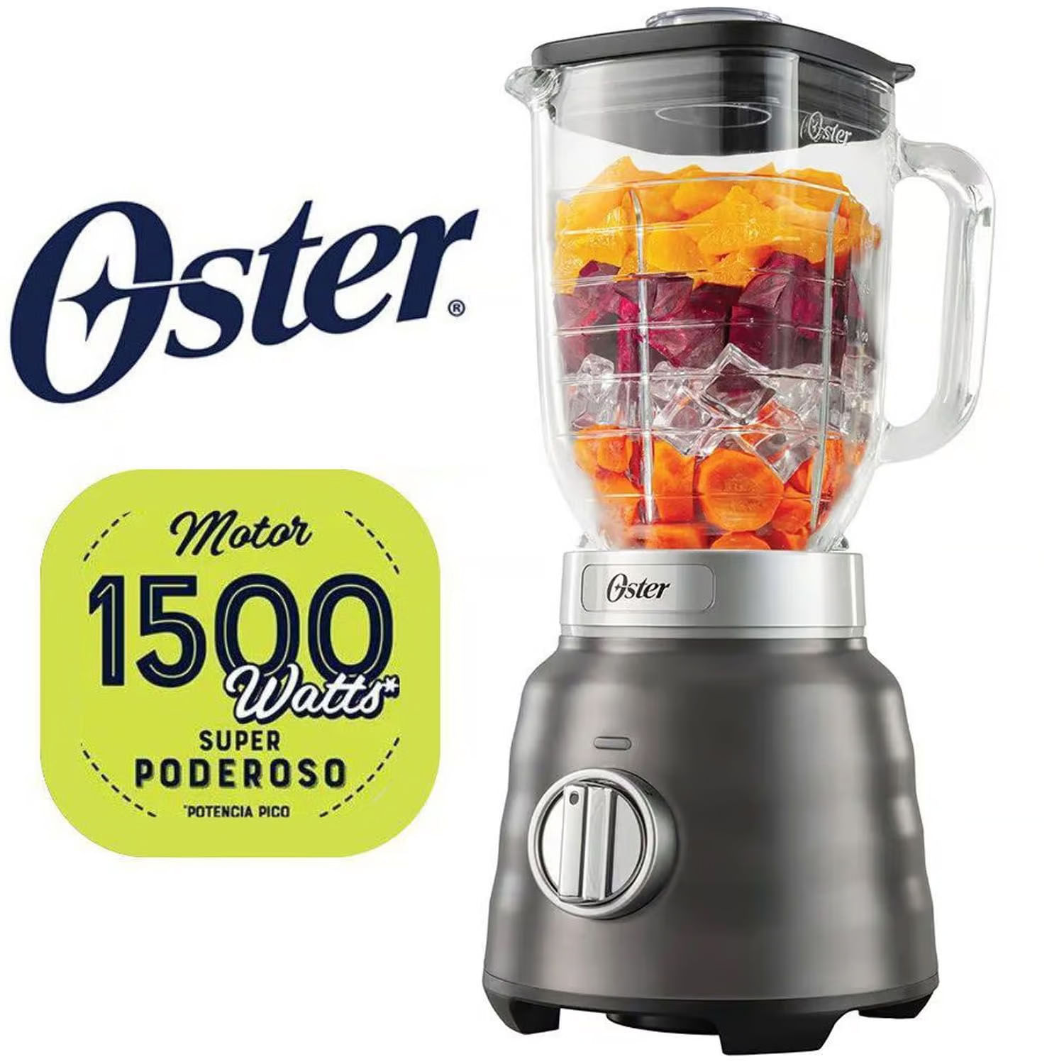Licuadora Pro Max tecnologia Reversible BLSTPBRGR con 2 Caballos