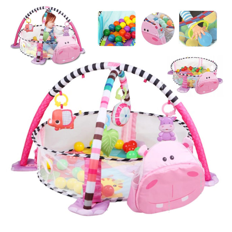 Gimnasio de Actividad Circular con Pelotas Hipopótamo