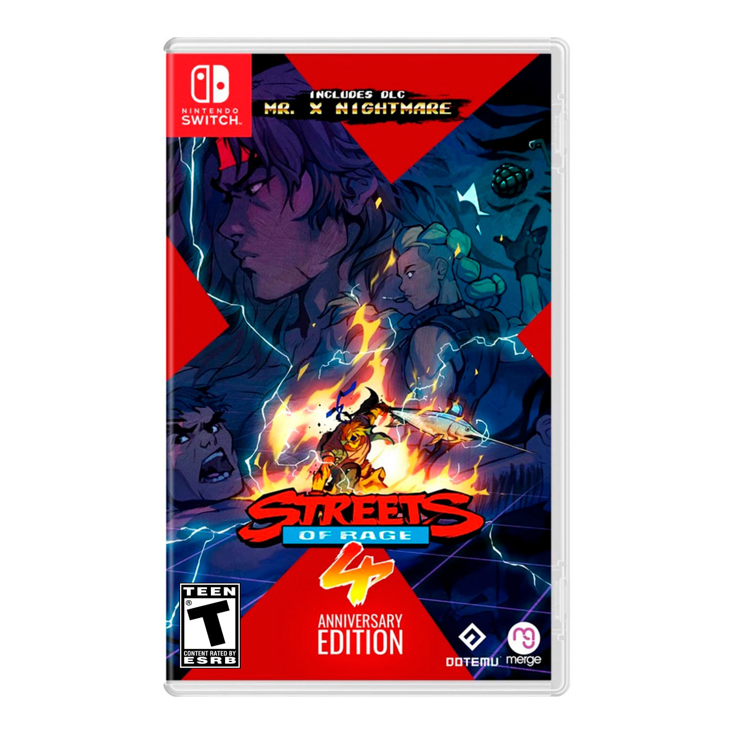 Streets Of Rage 4 Anniversary Edition Nintendo Switch Latam