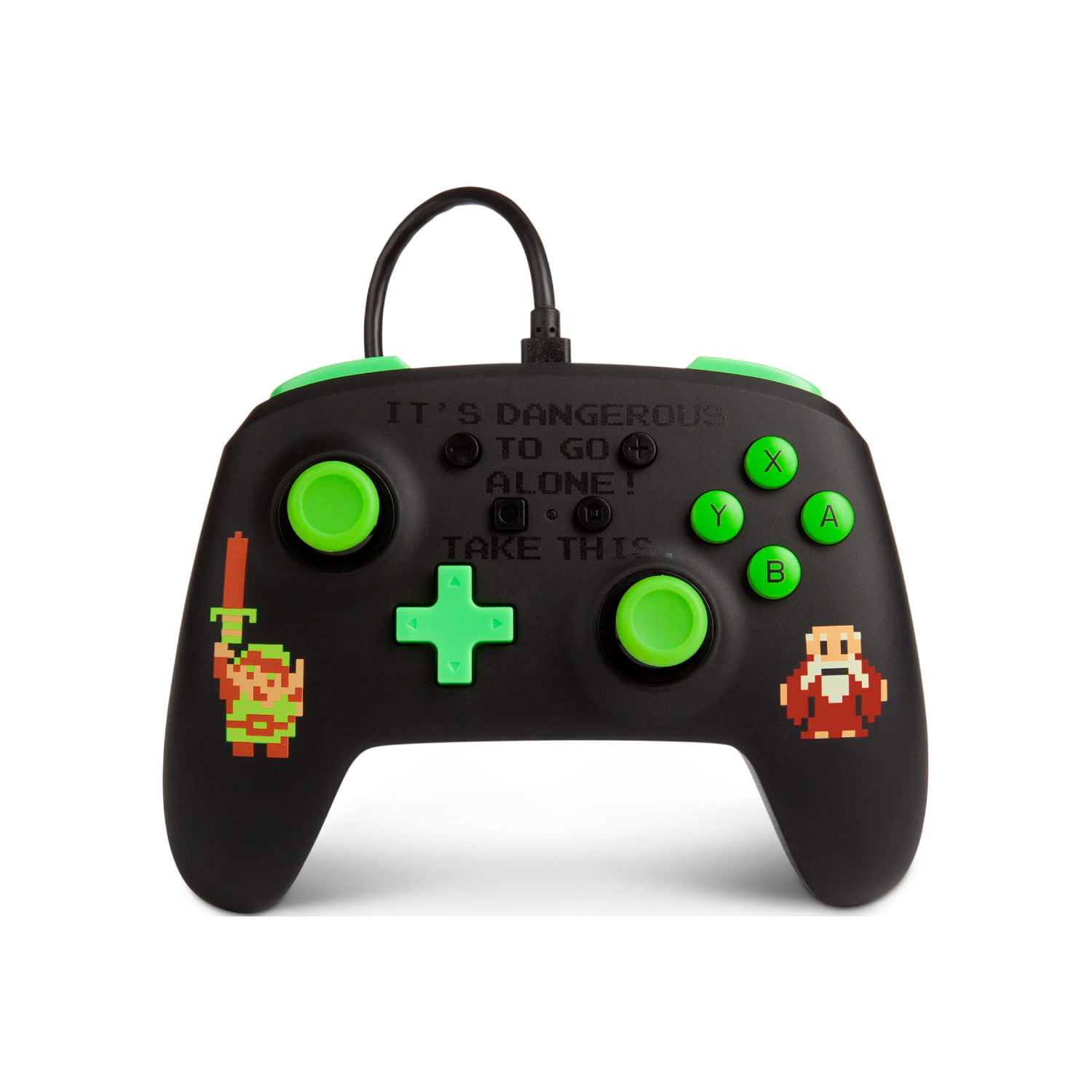 Mando Pro PowerA Nintendo Switch Retro Zelda Con Cable