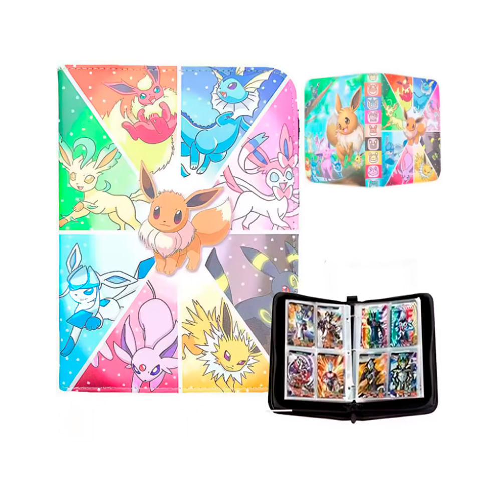 Folder 4 Pocket 400 Cartas Eeveelutions