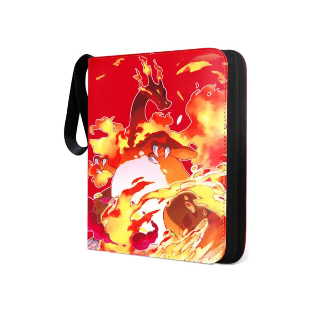 Folder 4 Pocket 400 Cartas Mega Charizard