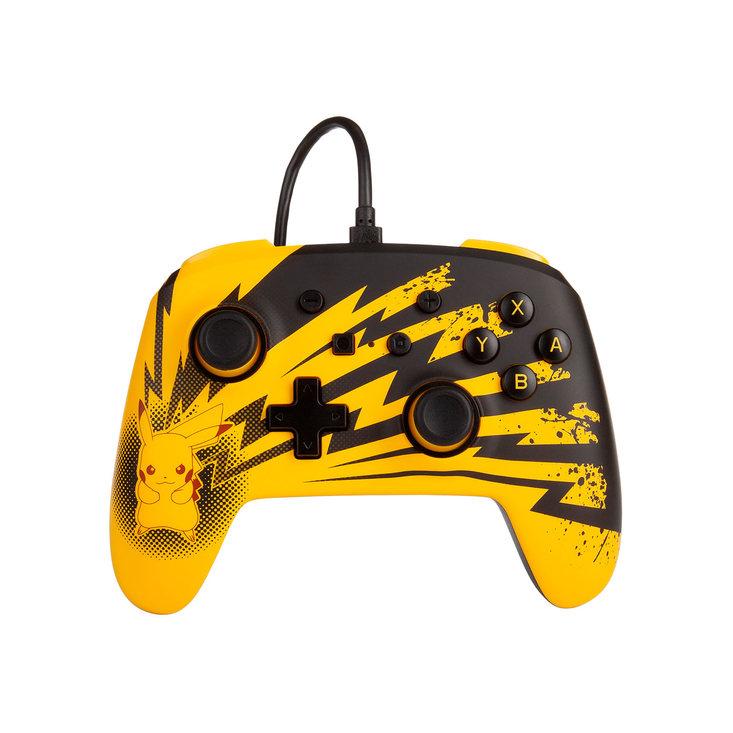 Mando Pro PowerA Con Cable Nintendo Switch Pikachu Lightning