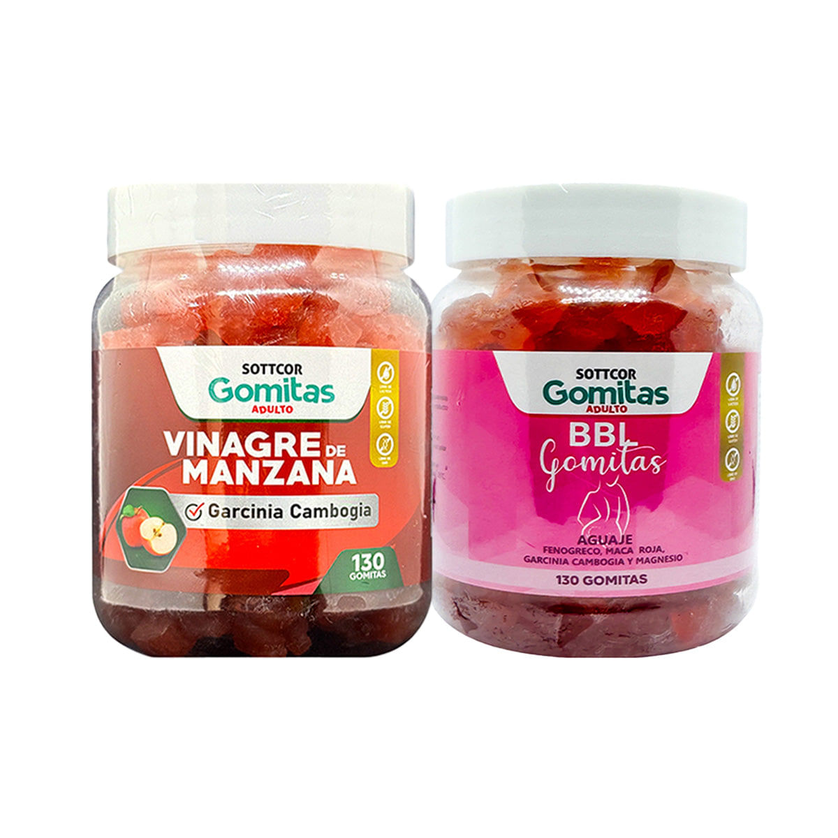 Gomitas Adulto Vinagre de Manzana + Aguaje BBL Adultos