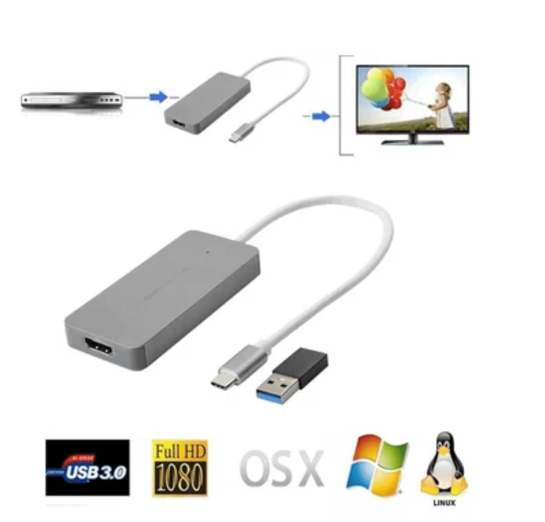 Capturadora De Video Usb 3.0 Hdmi Capture Streaming Ezcap