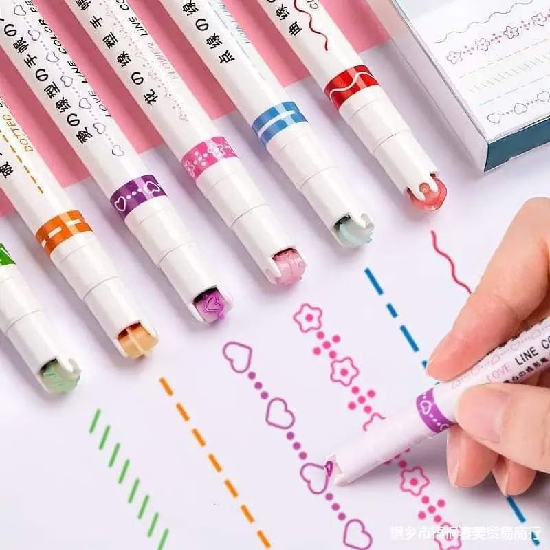 PLUMONES CON DISEÑO PARA MARGENES