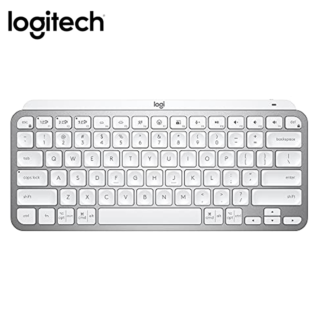 Teclado Logitech MX Keys Mini Wireless Pale Grey