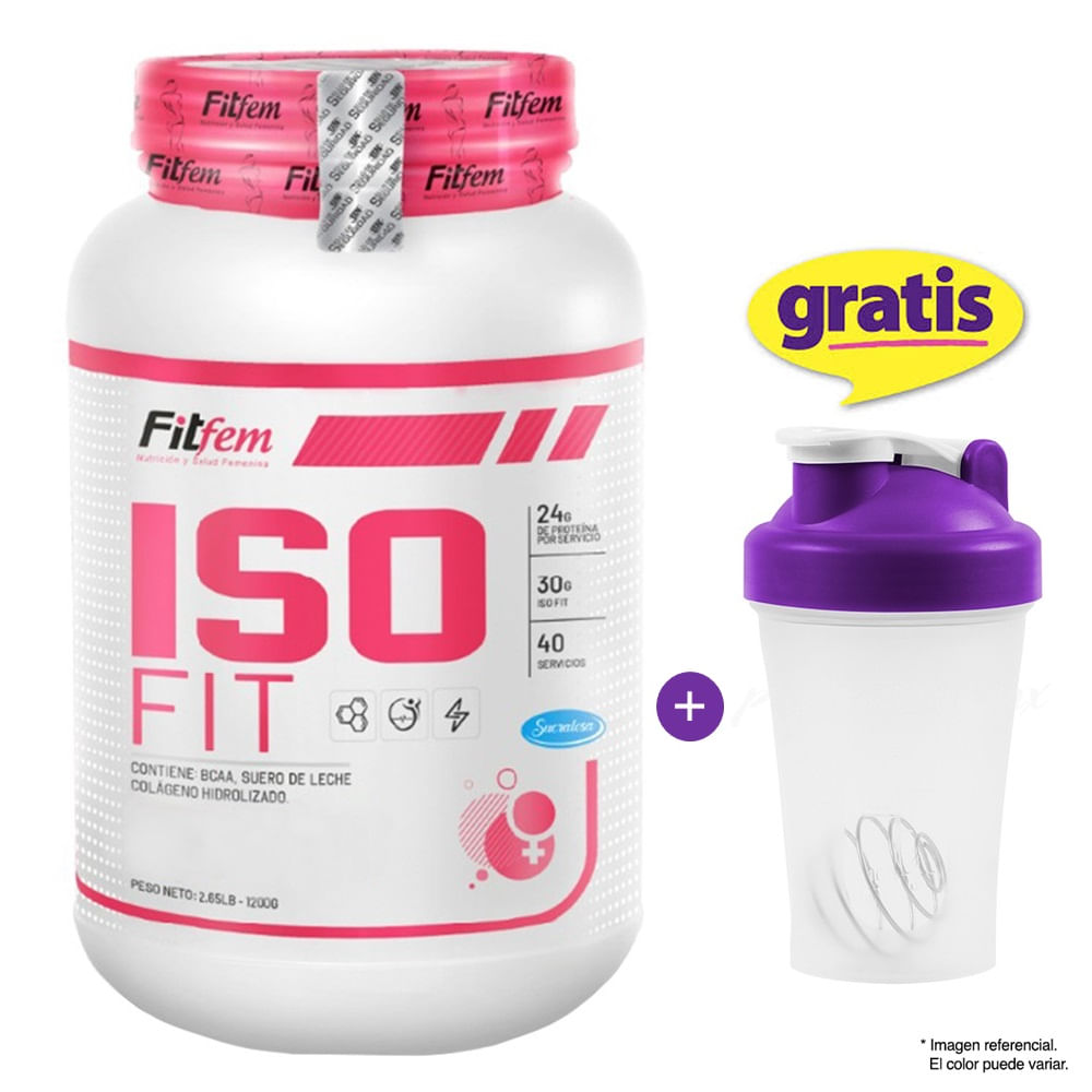 PROTEÍNA ISOFIT 1.1KG FITFEM CHOCOLATE