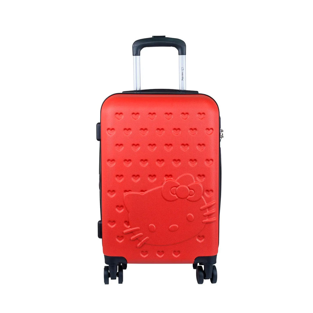 Maleta de Cabina Hello Kitty Scool Carry On Roja
