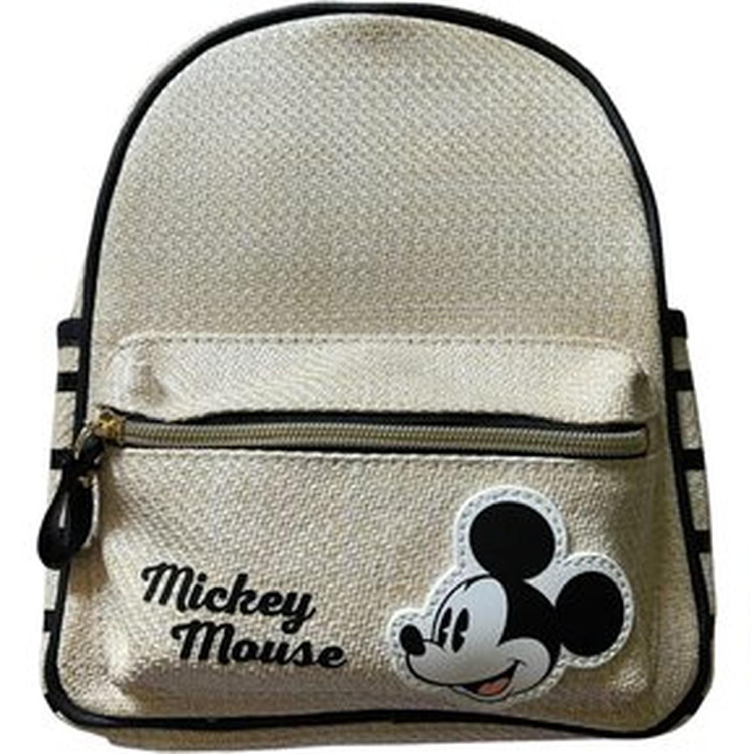 Mochila Cartera Disney Mickey Mouse - Beige