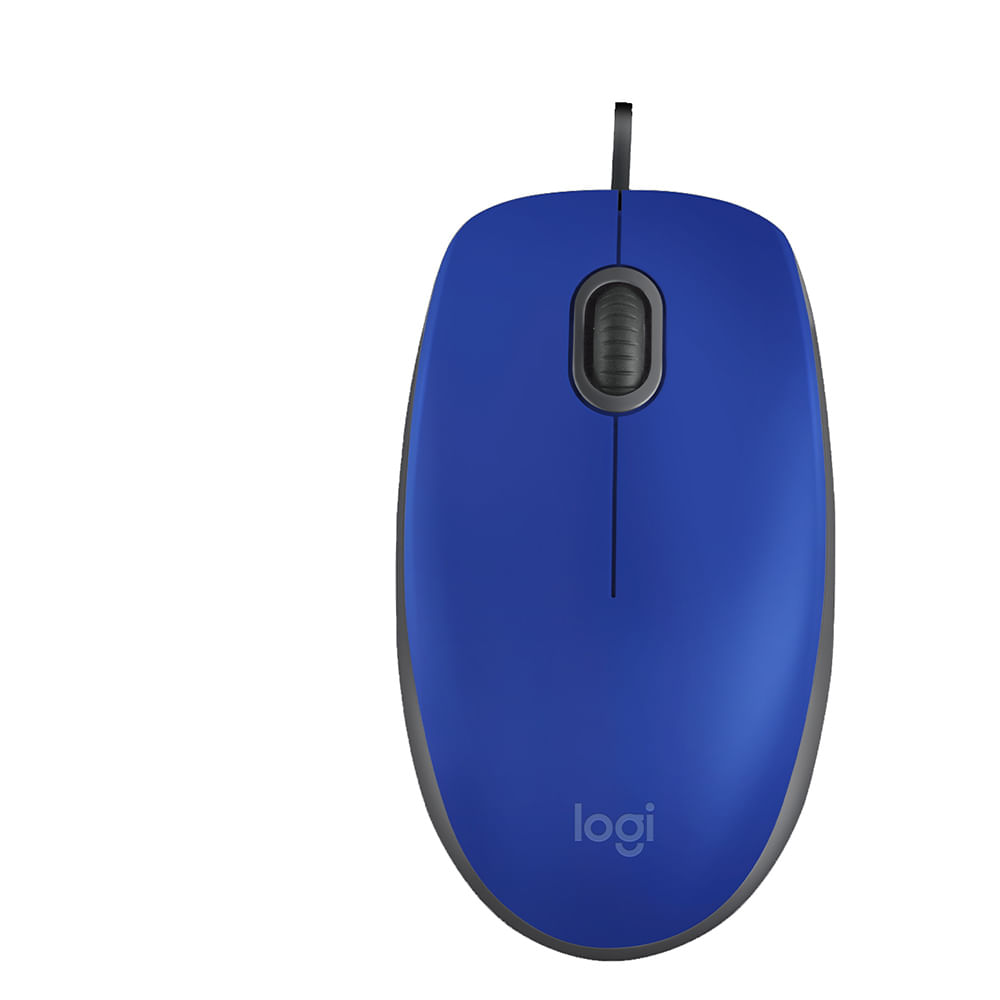 Mouse Logitech M110 Silent Optico Usb Azul