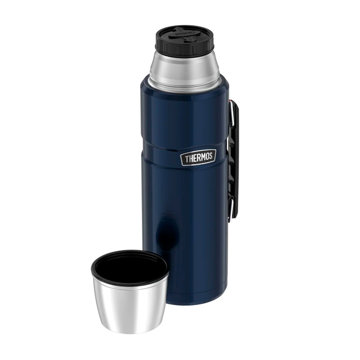 THERMOS TERMO KING 2 LT ACERO INOXIDABLE AZUL MARINO
