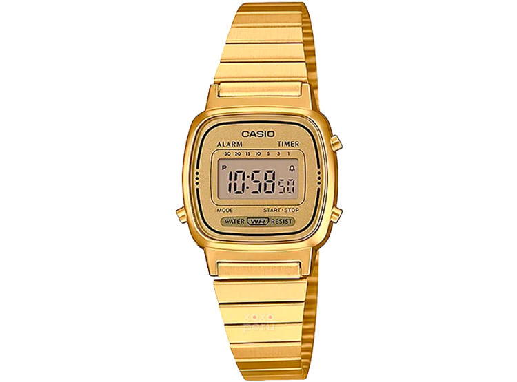 Reloj Casio LA670WGA-9 Dorado Vintage Dama