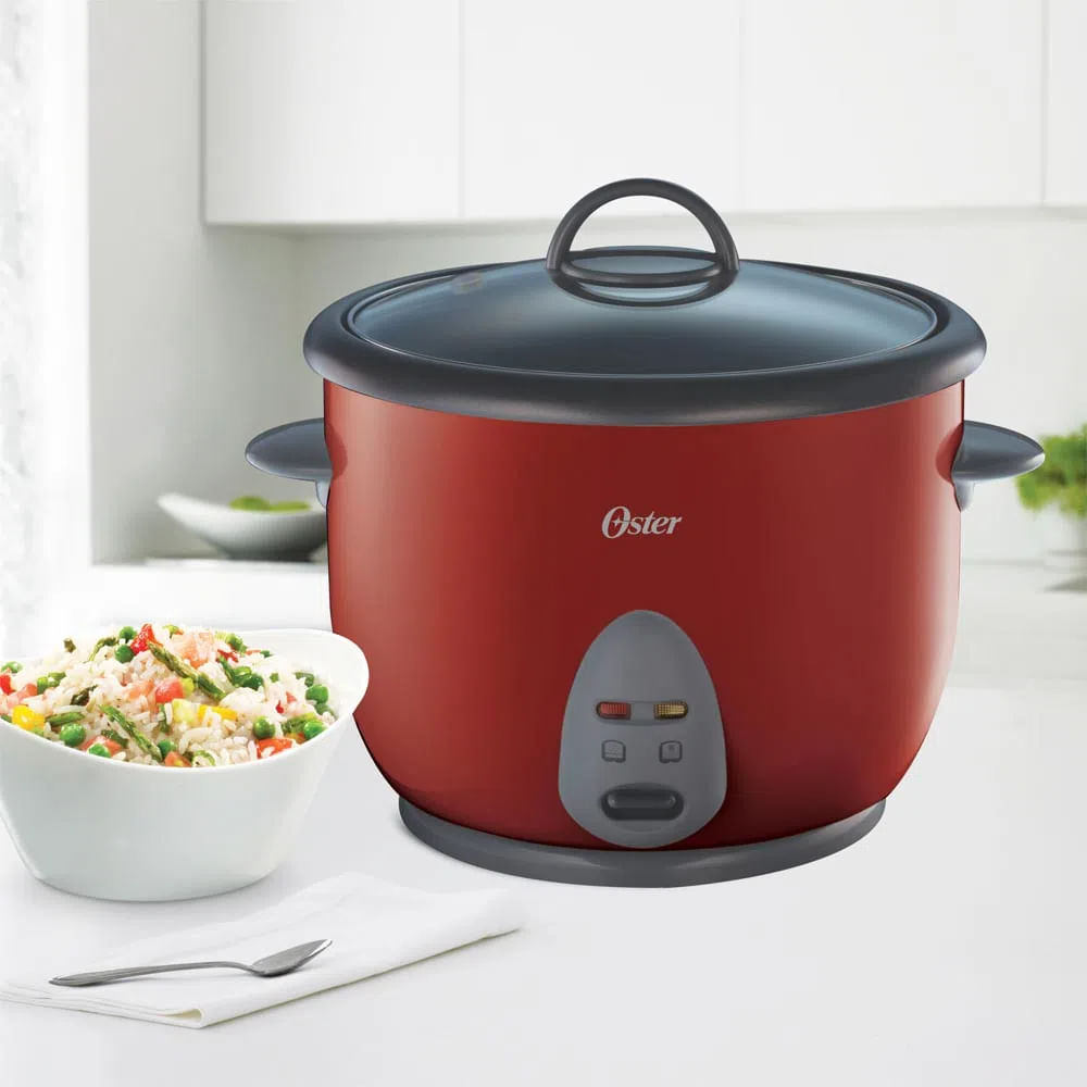 Olla Arrocera Oster 1.8L CKSTRC 1700R – Rojo (MUNDO ELECTRONICO)