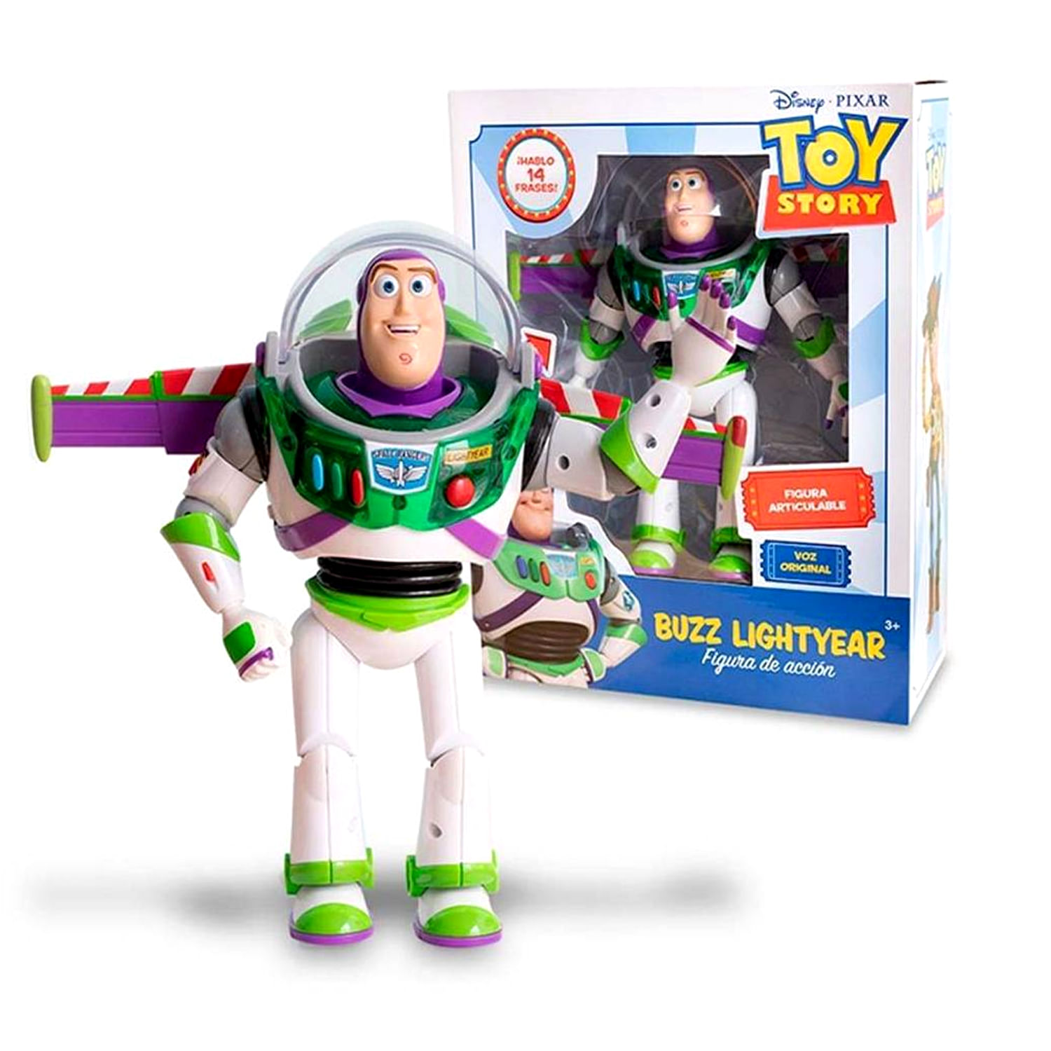 Figura de Accion Buzz Lightyear Toy Story TY-M10 Disney